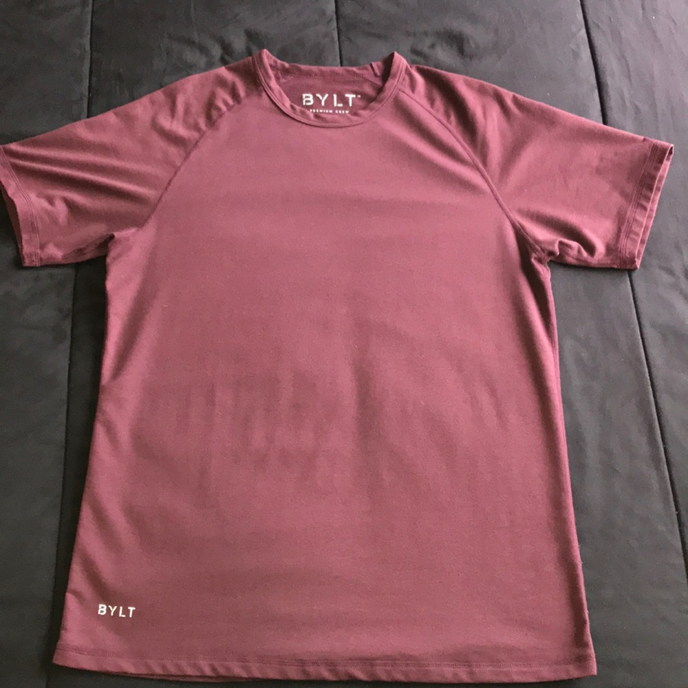 Maroon BYLT Premium Crew Neck